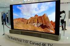 Massive Curved TVs