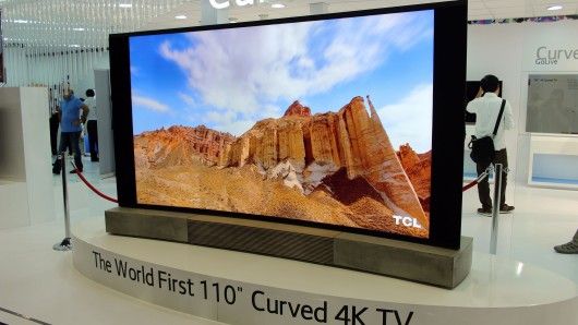 Massive Curved TVs