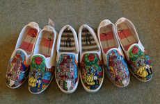 Canvassed Disney Shoes
