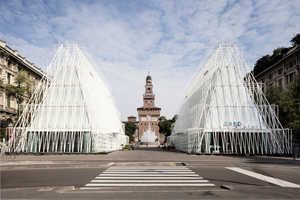 Triangular Castle Pavilions: These Triangular Pavilions Grace the ...