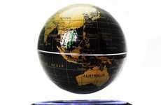 Levitating World Globes