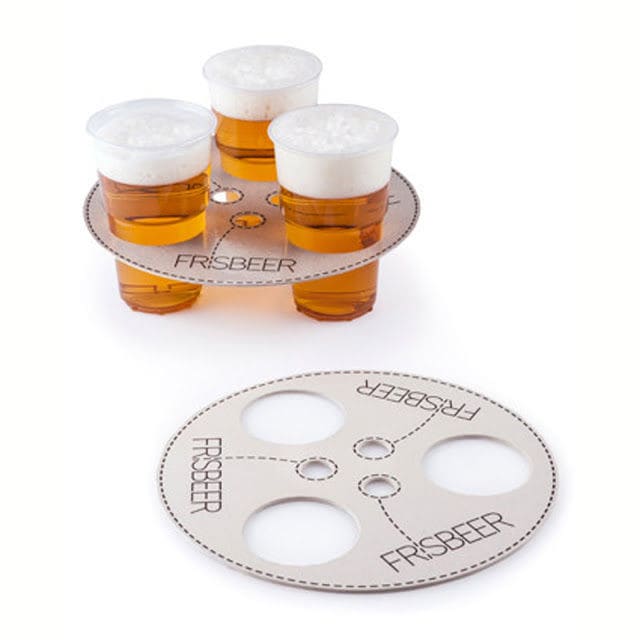 Beer-Carrying Frisbees