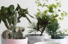 Pastel Marbled Planters