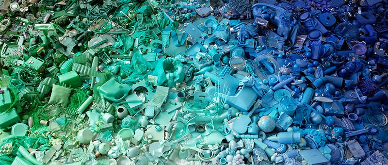 Colorful Junk Installations