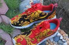 Graphic Baroque Sneakers