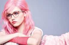 Pink-Haired Fashion Ads