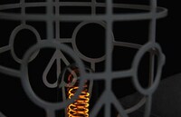 Wireframe Skull Lighting Image 4