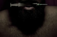 Struggling Suicide Photography Image 8
