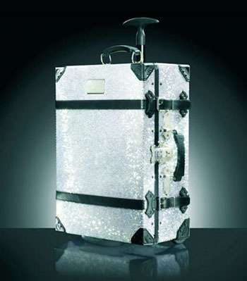 Crystal Encrusted Luggage