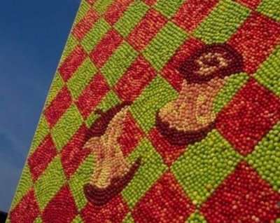 Mosaics Made of Fruit
