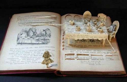 Carved Books