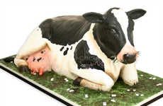 Life Sized Cow Cakes