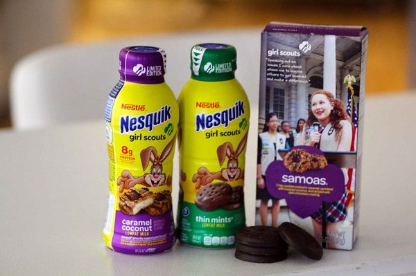 Cookie Themed Milk