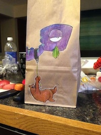 Heroic Paper Bag Art Image 4