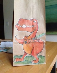 Heroic Paper Bag Art Image 5