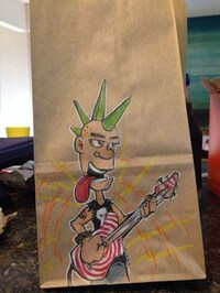 Heroic Paper Bag Art Image 8