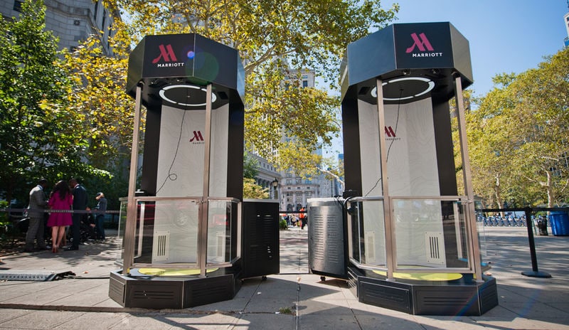 Travel Simulation Booths