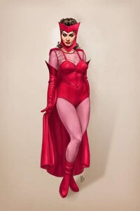 Superhero Pin-Up Illustrastions Image 2
