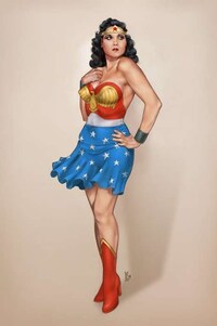 Superhero Pin-Up Illustrastions Image 3