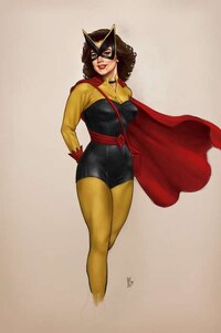 Superhero Pin-Up Illustrastions Image 4