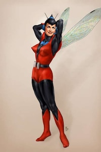 Superhero Pin-Up Illustrastions Image 6