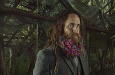 Florally Bearded Male Portraits