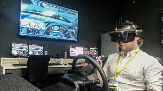Immersive Virtual Reality Cars