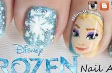 Ice Princess Nail Art