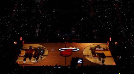 3D Projection Basketball Courts