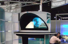 Holographic Tech Kiosks