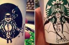 Starbucks Logo Drawings
