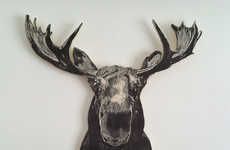 Two-Dimensional Faux Taxidermy