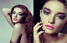 Effervescent Eyeshadow Editorials