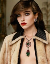 Glamorous Old-School Editorials Image 5