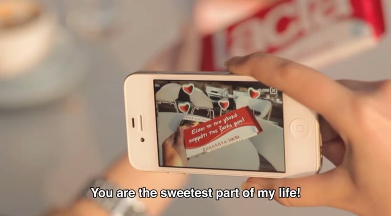 Augmented Chocolate Wrappers