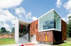 Abstract School Houses