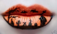 Halloween Lip Art Image 2