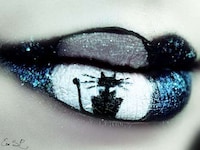 Halloween Lip Art Image 6