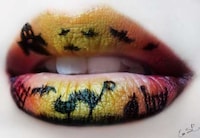 Halloween Lip Art Image 7