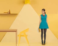 Color Block Fashion Image 7