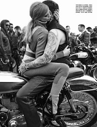 Romantic Biker Editorials Image 5