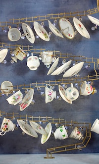 Whimsical Porcelain Cabinets Image 2