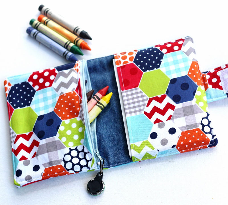 Travel Coloring Wallets