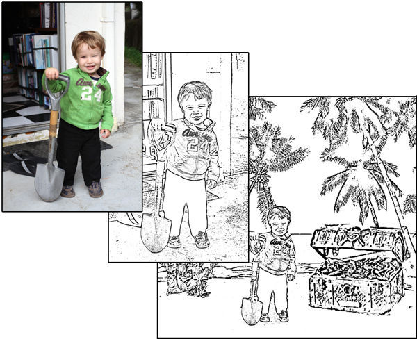 Customized Coloring Books