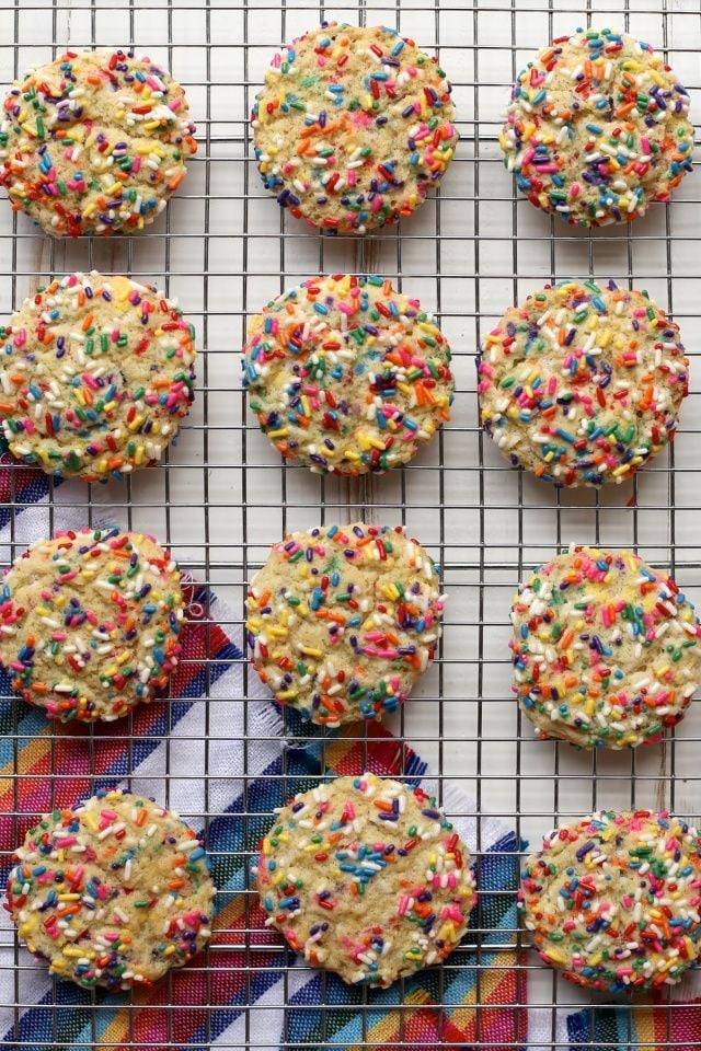 Festive Confetti Cookies