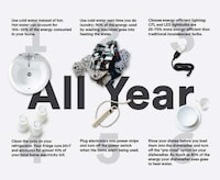 Seasonal Utility Bill Infographics Image 3