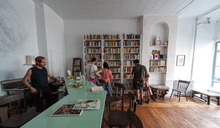 Booze-Bartering Bookstores