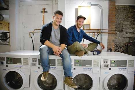 Hybrid Laundromat Cafes