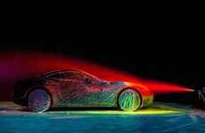 Neon-Painted Sports Cars