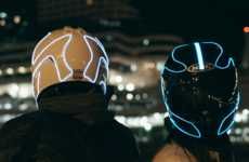 Sci-Fi Biker Helmets